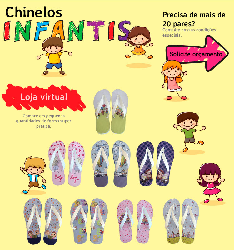 chinelos-infantis